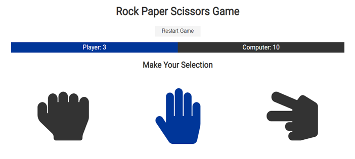 Rock paper scissors game javascript
